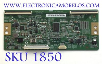 T-CON PARA TV SONY / NUMERO DE PARTE 44-9771869A / 47-6021448 / HV430QUBF7K / NY7A1CS3028 / NUMERO DE PANEL YSCM043CCO11 / MODELO KD-43X80K / KD-43X80K